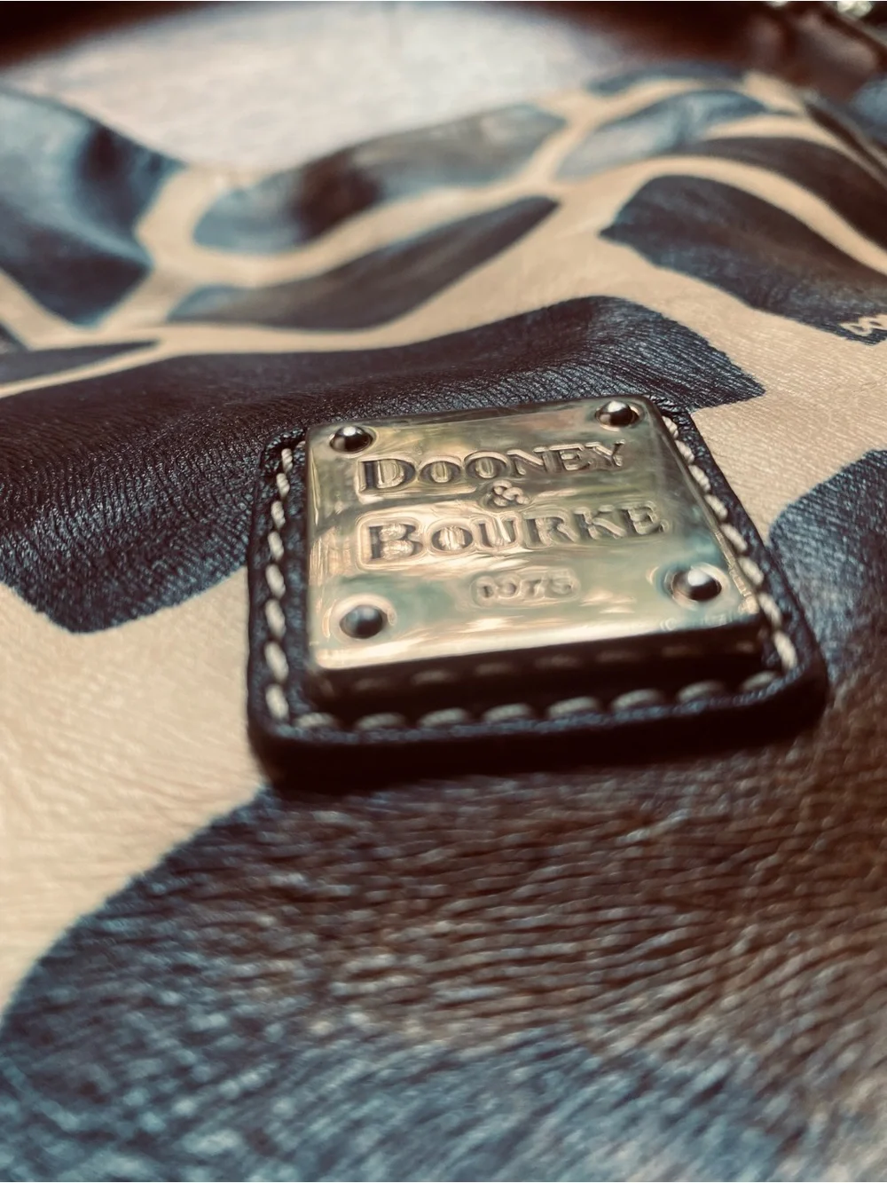 Dooney & Bourke Giraffe Print Shoulder Bag
